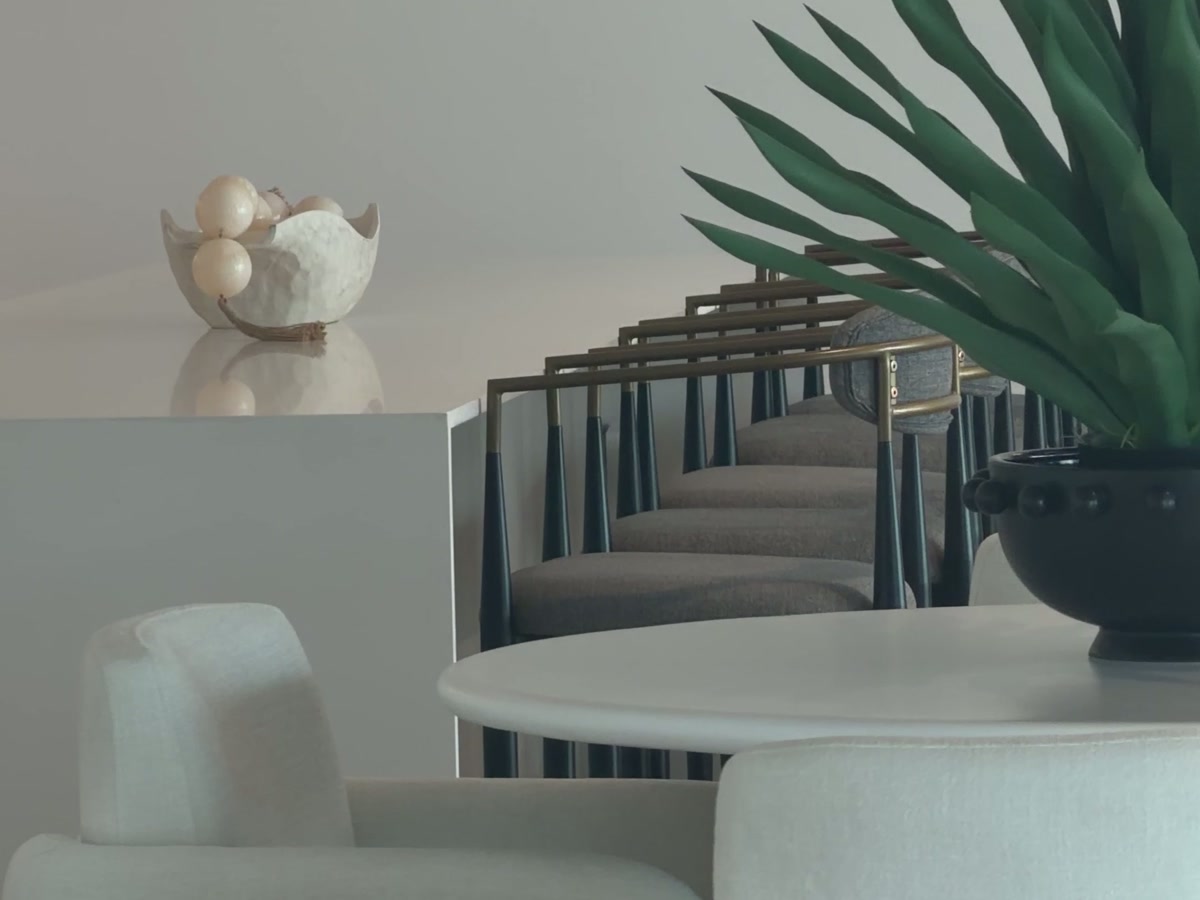 Luxury apartment amenity spaces — pool, lounge, and outdoor areas at a South Florida community
